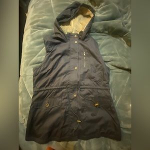 Cargo Vest with hood